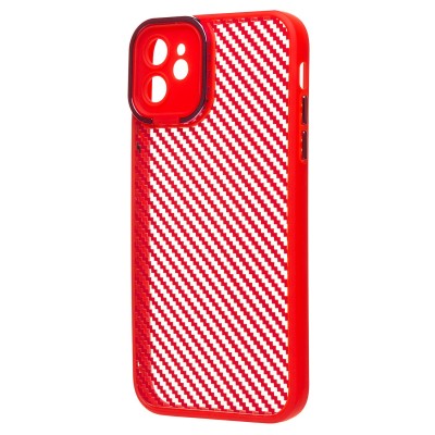 Чехол-накладка для Apple iPhone 11 (красный) - PC077