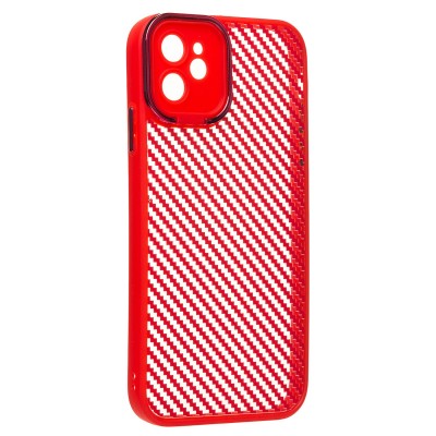 Чехол-накладка для Apple iPhone 11 (красный) - PC077