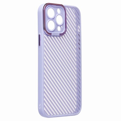 Чехол-накладка для Apple iPhone 13 Pro Max (светло-фиолетовый) - PC077 Чехол-накладка для Apple iPhone 13 Pro Max (светло-фиолетовый) - PC077