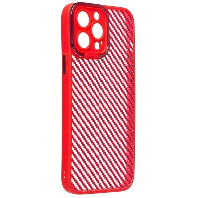Чехол-накладка для Apple iPhone 13 Pro Max (красный) - PC077
