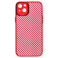 Чехол-накладка для Apple iPhone 14 Plus (красный) - PC077 Чехол-накладка для Apple iPhone 14 Plus (красный) - PC077