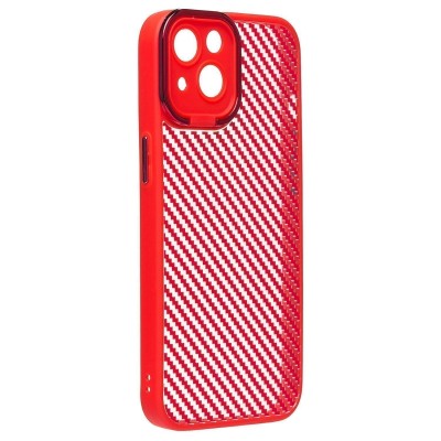 Чехол-накладка для Apple iPhone 14 (красный) - PC077