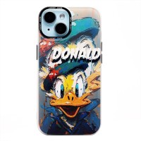 Чехол-накладка для Apple iPhone 15 - (004) (многоцветный) - PC081