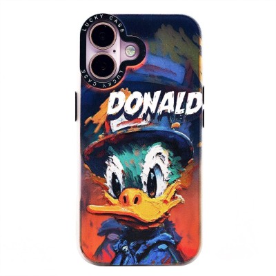 Чехол-накладка для Apple iPhone 16 - (003) (многоцветный) - PC081