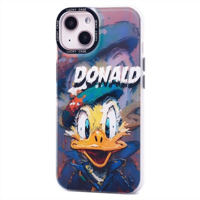 Чехол-накладка для Apple iPhone13 - (004)(многоцветный) - PC081
