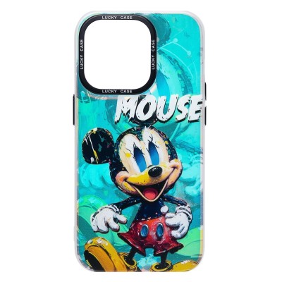 Чехол-накладка для Apple iPhone14 Pro Max - (006) (многоцветный) - PC081