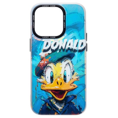 Чехол-накладка для Apple iPhone14 Pro - (004) (многоцветный) - PC081