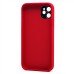 Чехол-накладка для Apple iPhone 11 (красный) - PC084 экокожа