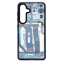 Чехол-накладка для Samsung Galaxy S24 - (001) (многоцветный) - PC088