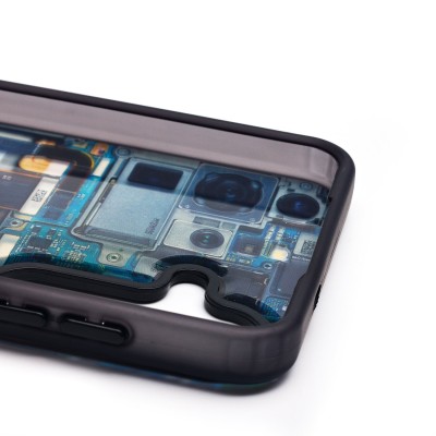 Чехол-накладка для Samsung Galaxy S24 - (001) (многоцветный) - PC088