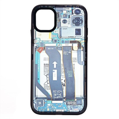 Чехол-накладка для Apple iPhone 11 - (001) (многоцветный) - PC088