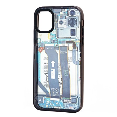 Чехол-накладка для Apple iPhone 11 - (001) (многоцветный) - PC088