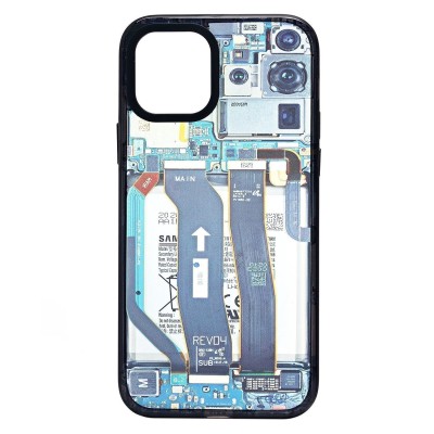 Чехол-накладка для Apple iPhone 12 - (001) (многоцветный) - PC088