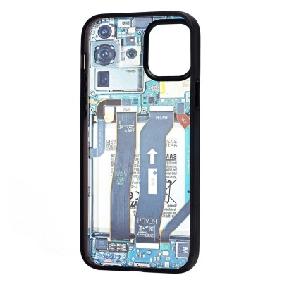 Чехол-накладка для Apple iPhone 12 - (001) (многоцветный) - PC088