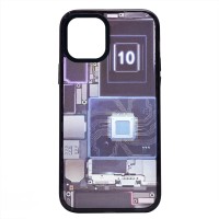 Чехол-накладка для Apple iPhone 12 (многоцветный) - PC088 Чехол-накладка для Apple iPhone 12 (многоцветный) - PC088