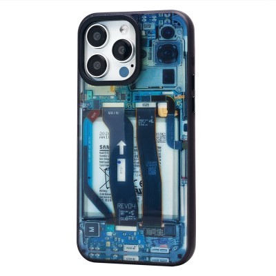 Чехол-накладка для Apple iPhone 15 Pro Max - (001) (многоцветный) - PC088
