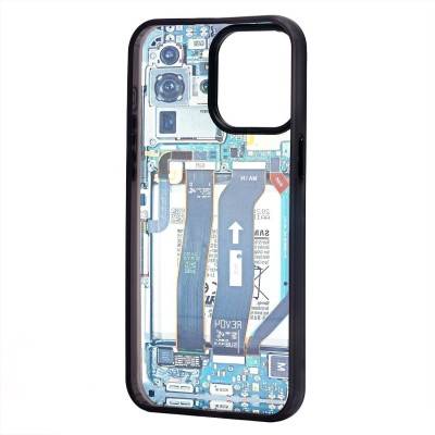Чехол-накладка для Apple iPhone 15 Pro Max - (001) (многоцветный) - PC088