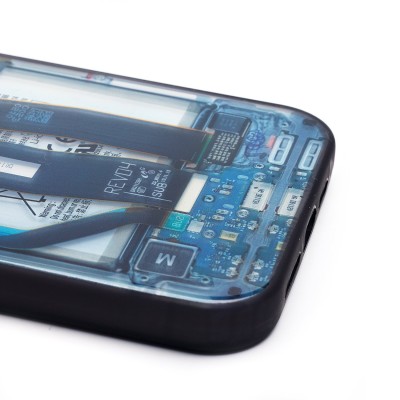 Чехол-накладка для Apple iPhone 15 Pro Max - (001) (многоцветный) - PC088