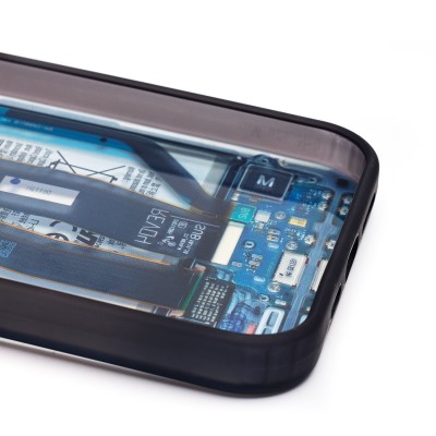 Чехол-накладка для Apple iPhone 15 Pro Max - (001) (многоцветный) - PC088