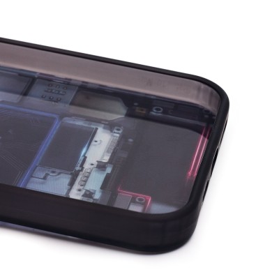 Чехол-накладка для Apple iPhone 15 Pro Max (многоцветный) - PC088