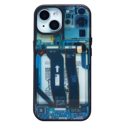 Чехол-накладка для Apple iPhone 15 - (001) (многоцветный) - PC088 Чехол-накладка для Apple iPhone 15 - (001) (многоцветный) - PC088