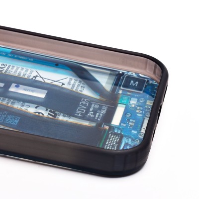 Чехол-накладка для Apple iPhone 15 - (001) (многоцветный) - PC088