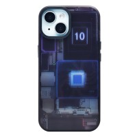 Чехол-накладка для Apple iPhone 15 (многоцветный) - PC088
