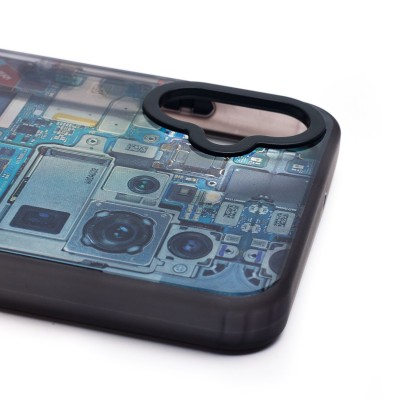 Чехол-накладка для Samsung Galaxy A05 - (001) (многоцветный) - PC088