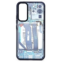 Чехол-накладка для Samsung Galaxy A34 - (001) (многоцветный) - PC088