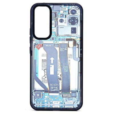 Чехол-накладка для Samsung Galaxy A34 - (001) (многоцветный) - PC088