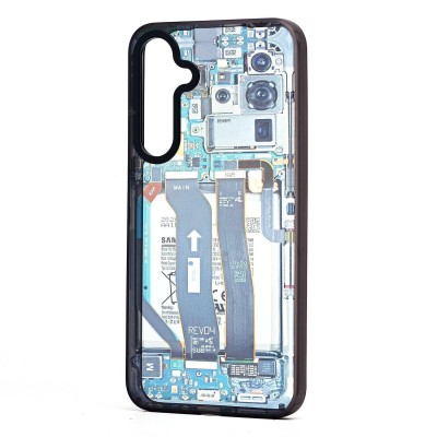 Чехол-накладка для Samsung Galaxy A35 - (001) (многоцветный) - PC088