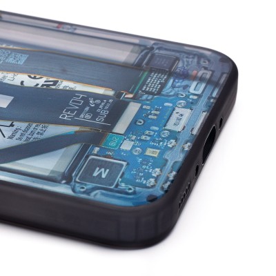 Чехол-накладка для Samsung Galaxy A35 - (001) (многоцветный) - PC088