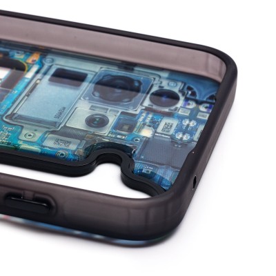 Чехол-накладка для Samsung Galaxy A35 - (001) (многоцветный) - PC088