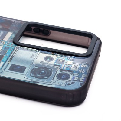 Чехол-накладка для Samsung Galaxy A54 - (001) (многоцветный) - PC088