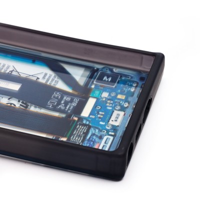 Чехол-накладка для Samsung Galaxy S23 Ultra - (001) (многоцветный) - PC088