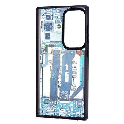 Чехол-накладка для Samsung Galaxy S24 Ultra - (001) (многоцветный) - PC088