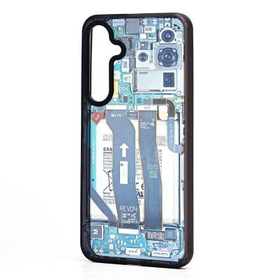 Чехол-накладка для Samsung Galaxy S24+ - (001) (многоцветный) - PC088