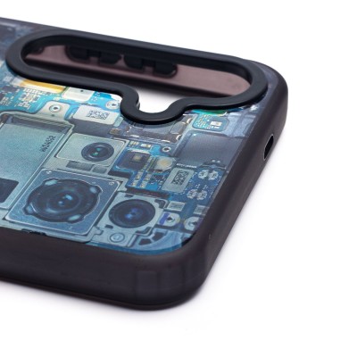 Чехол-накладка для Samsung Galaxy S24+ - (001) (многоцветный) - PC088