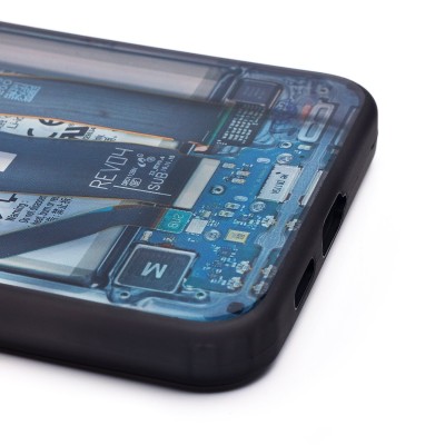 Чехол-накладка для Samsung Galaxy S24+ - (001) (многоцветный) - PC088