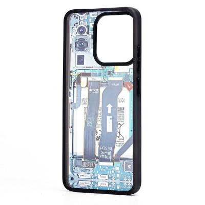 Чехол-накладка для Xiaomi Poco C55  - (001) (многоцветный) - PC088