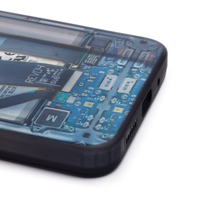 Чехол-накладка для Xiaomi Poco C55  - (001) (многоцветный) - PC088