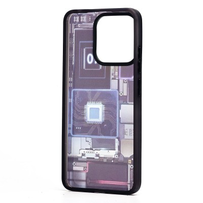 Чехол-накладка для Xiaomi Poco C55 (многоцветный) - PC088