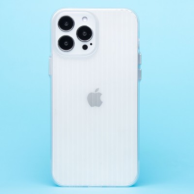 Чехол-накладка для Apple iPhone 13 Pro Max (матовый прозрачный) - PC089