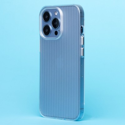 Чехол-накладка для Apple iPhone 13 Pro (матовый прозрачный) - PC089