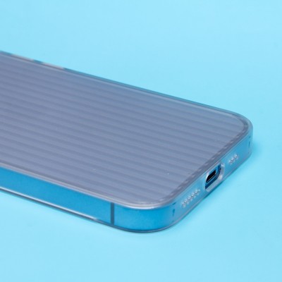Чехол-накладка для Apple iPhone 13 Pro (матовый прозрачный) - PC089