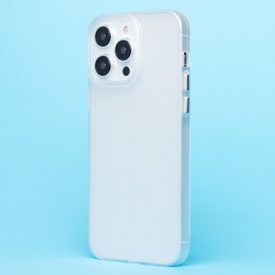 Чехол-накладка для Apple iPhone 14 Pro Max (матовый прозрачный) - PC089