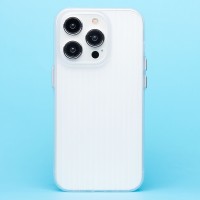 Чехол-накладка для Apple iPhone 14 Pro (матовый прозрачный) - PC089