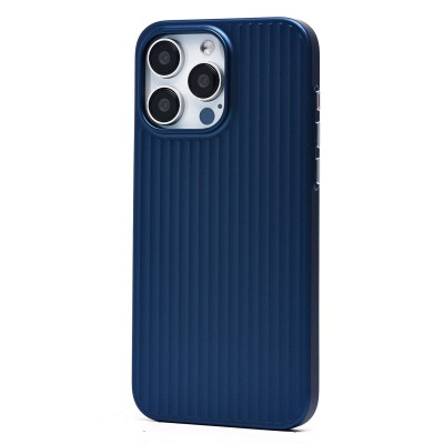 Чехол-накладка для Apple iPhone 15 Pro Max (титановый синий) - PC089