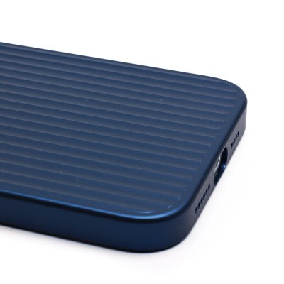 Чехол-накладка для Apple iPhone 15 Pro Max (титановый синий) - PC089