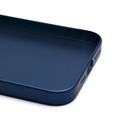 Чехол-накладка для Apple iPhone 15 Pro Max (титановый синий) - PC089